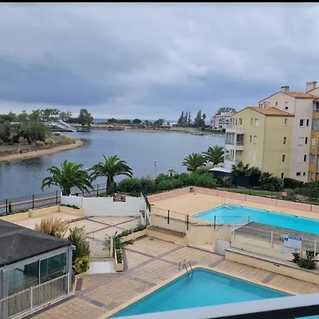 Climatisé Pour 4, Piscine, Cap D'agde - Fr-1-607-209 *