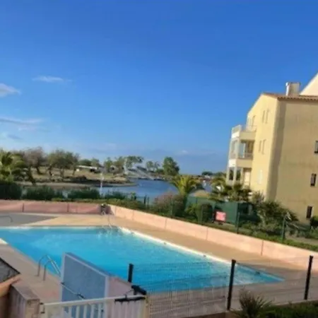 Climatise, Piscine, 4 Pers, Vue Lagon, Cap D'agde - Fr-1-607-209 Lejlighed *
